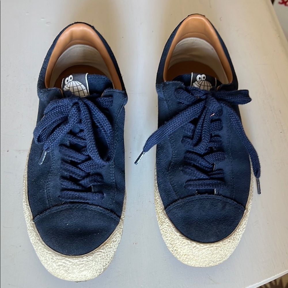 Last Resort AB Sneakers | Men’s 10 | Navy Blue Suede with Cream Soles